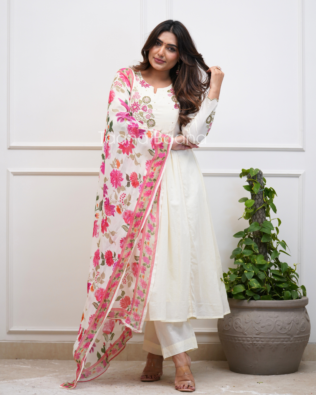 Dupatta Pant Set