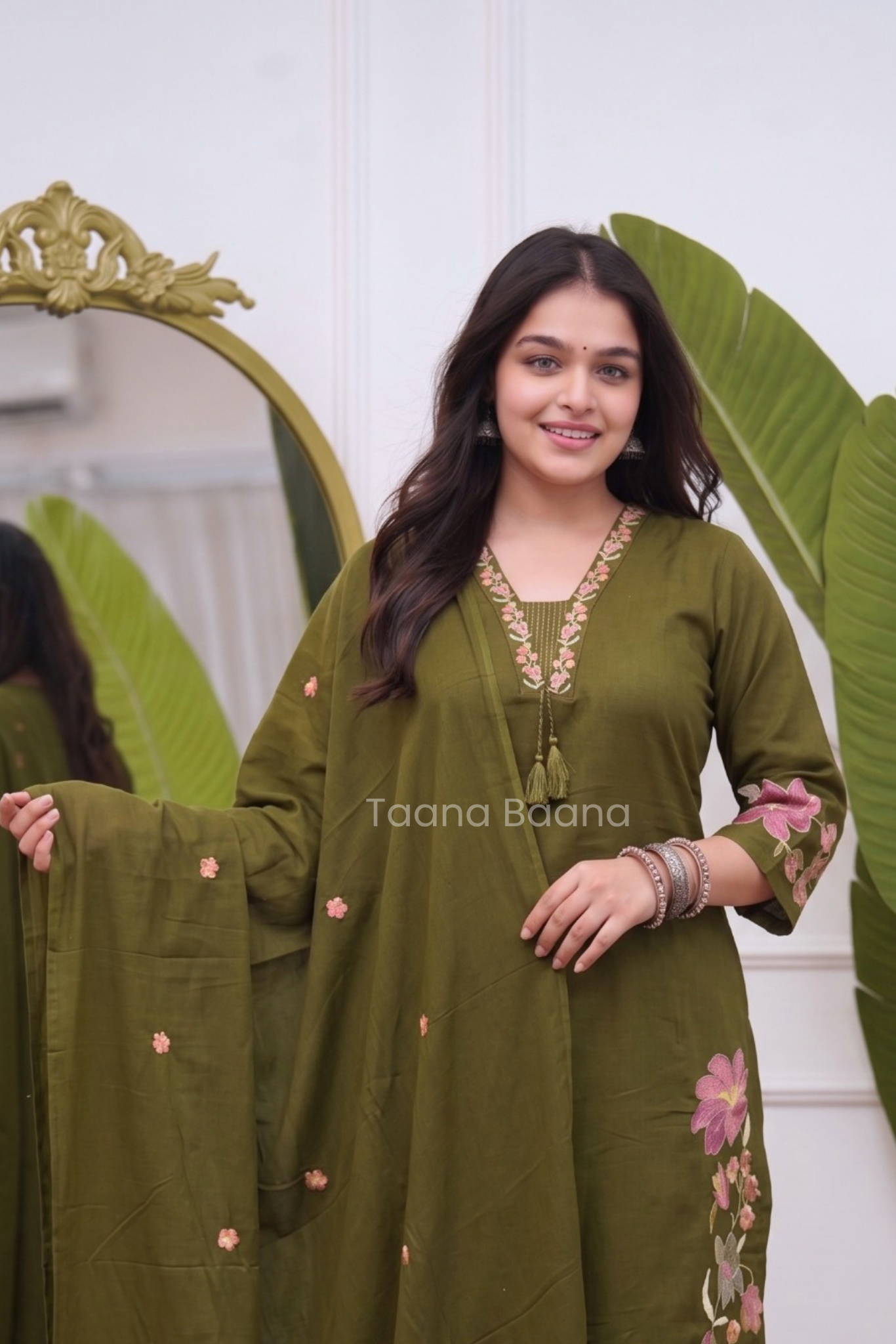 Dupatta Pant Set