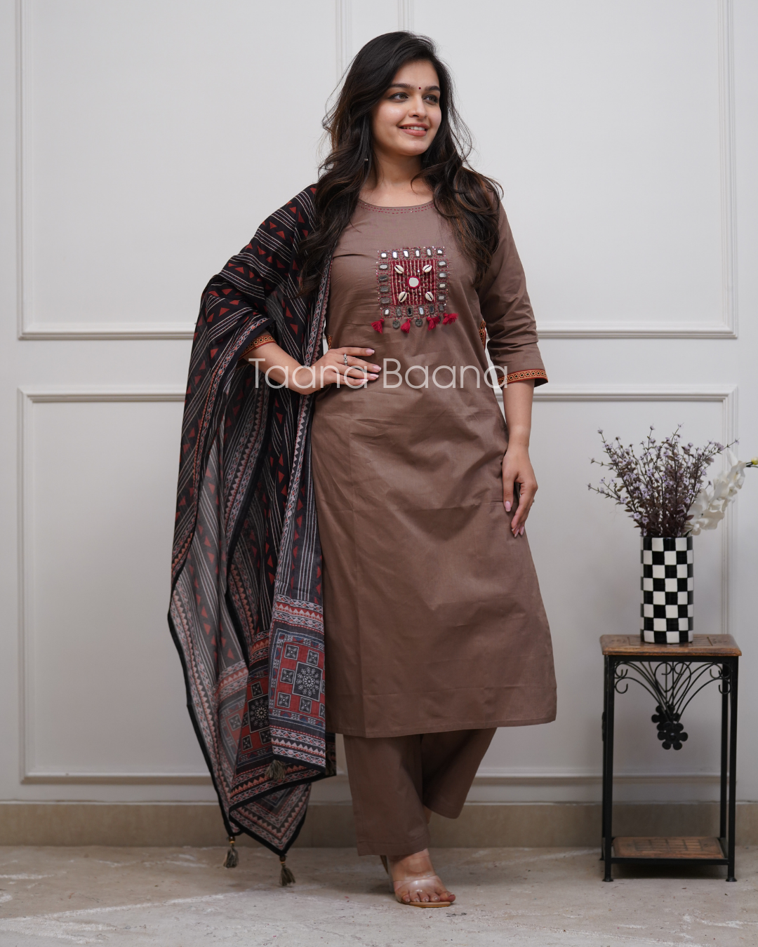 Dupatta Pant Set
