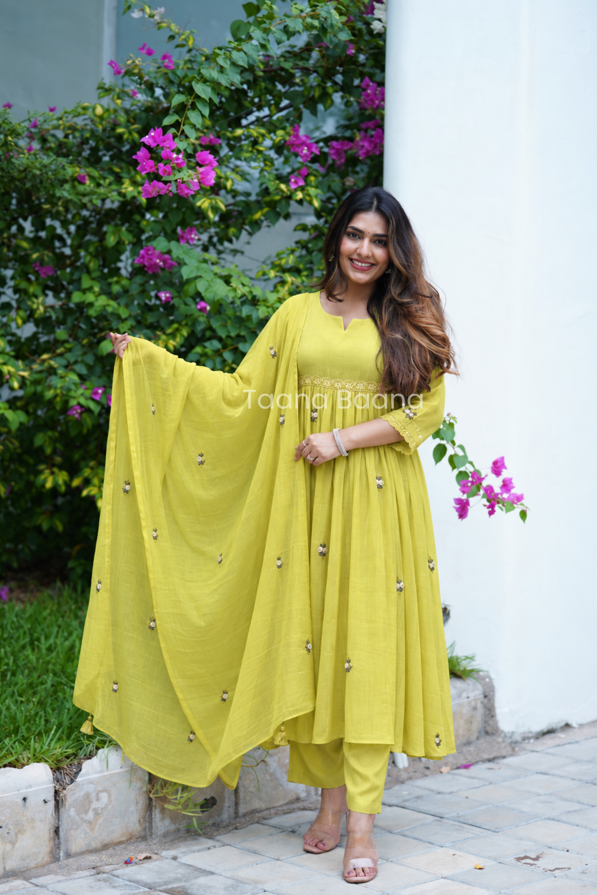 Dupatta Pant Set