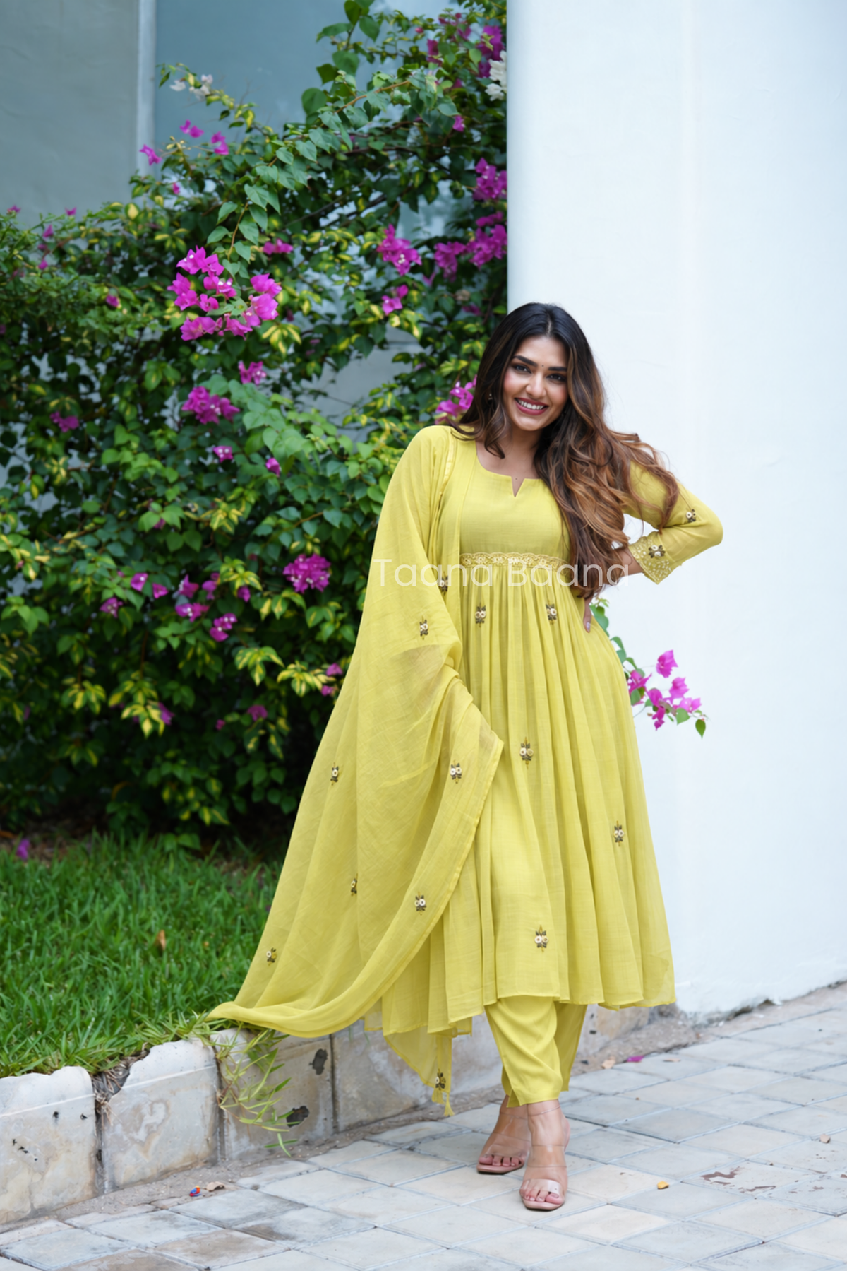 Dupatta Pant Set