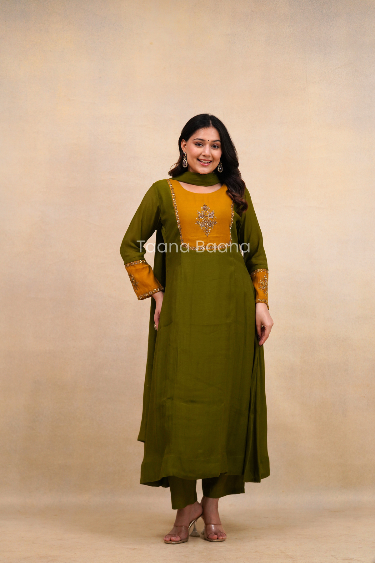 Dupatta Pant Set