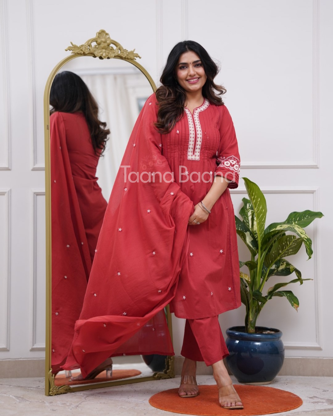 Dupatta Pant Set