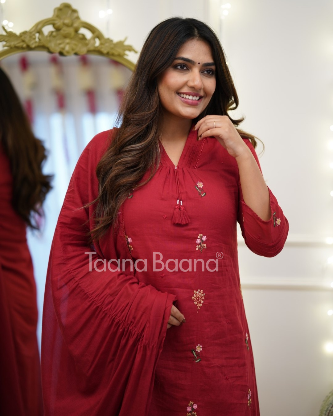 Dupatta Pant Set