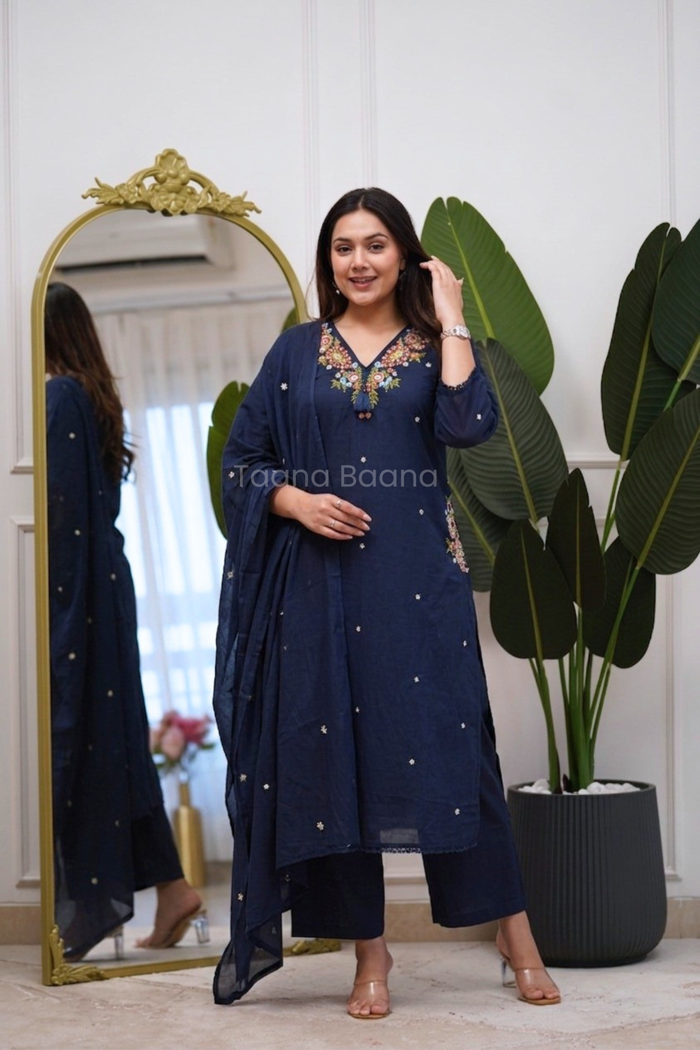 Dupatta Pant Set