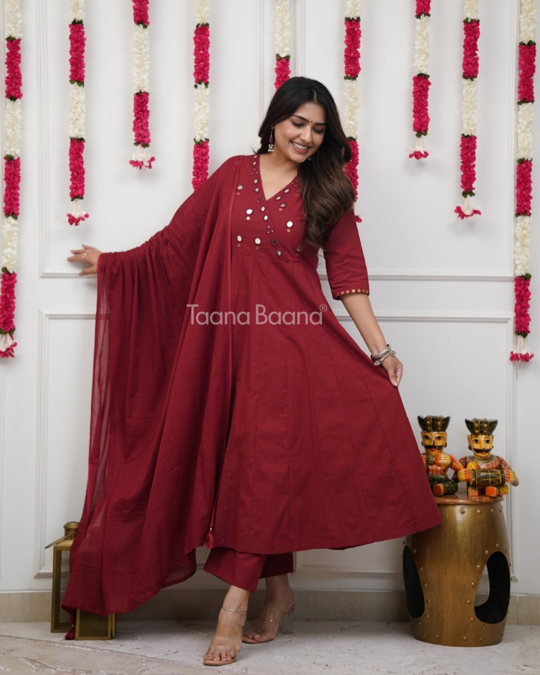 Dupatta Pant Set