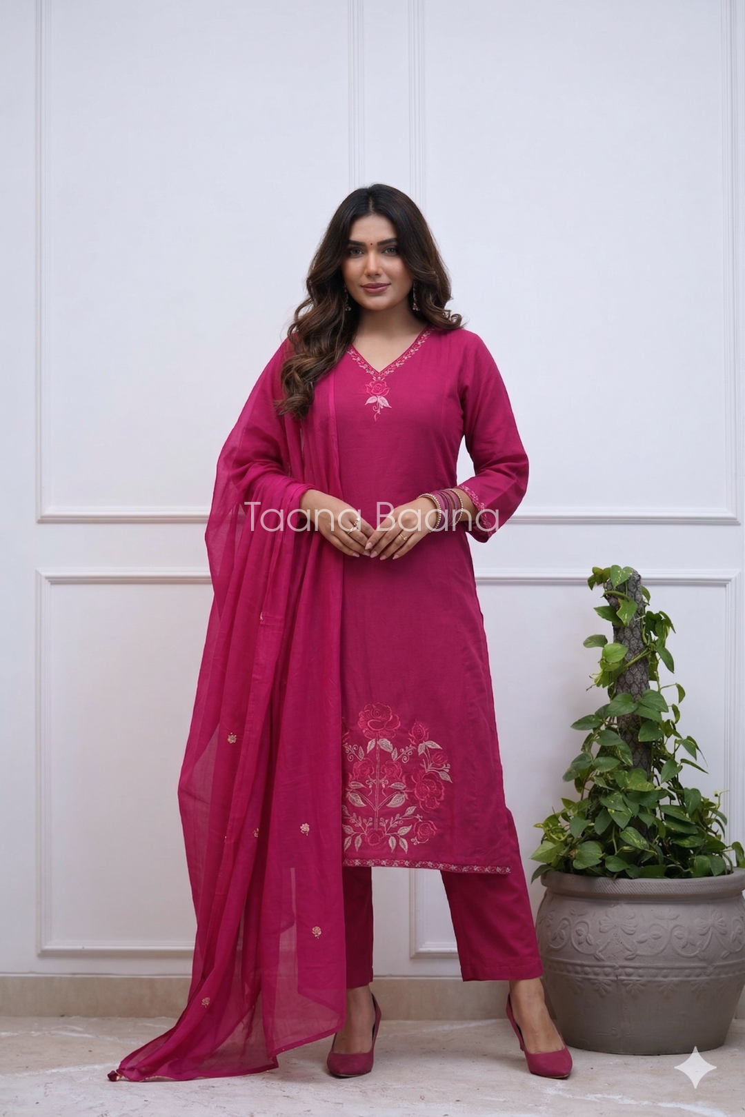 Dupatta Pant Set