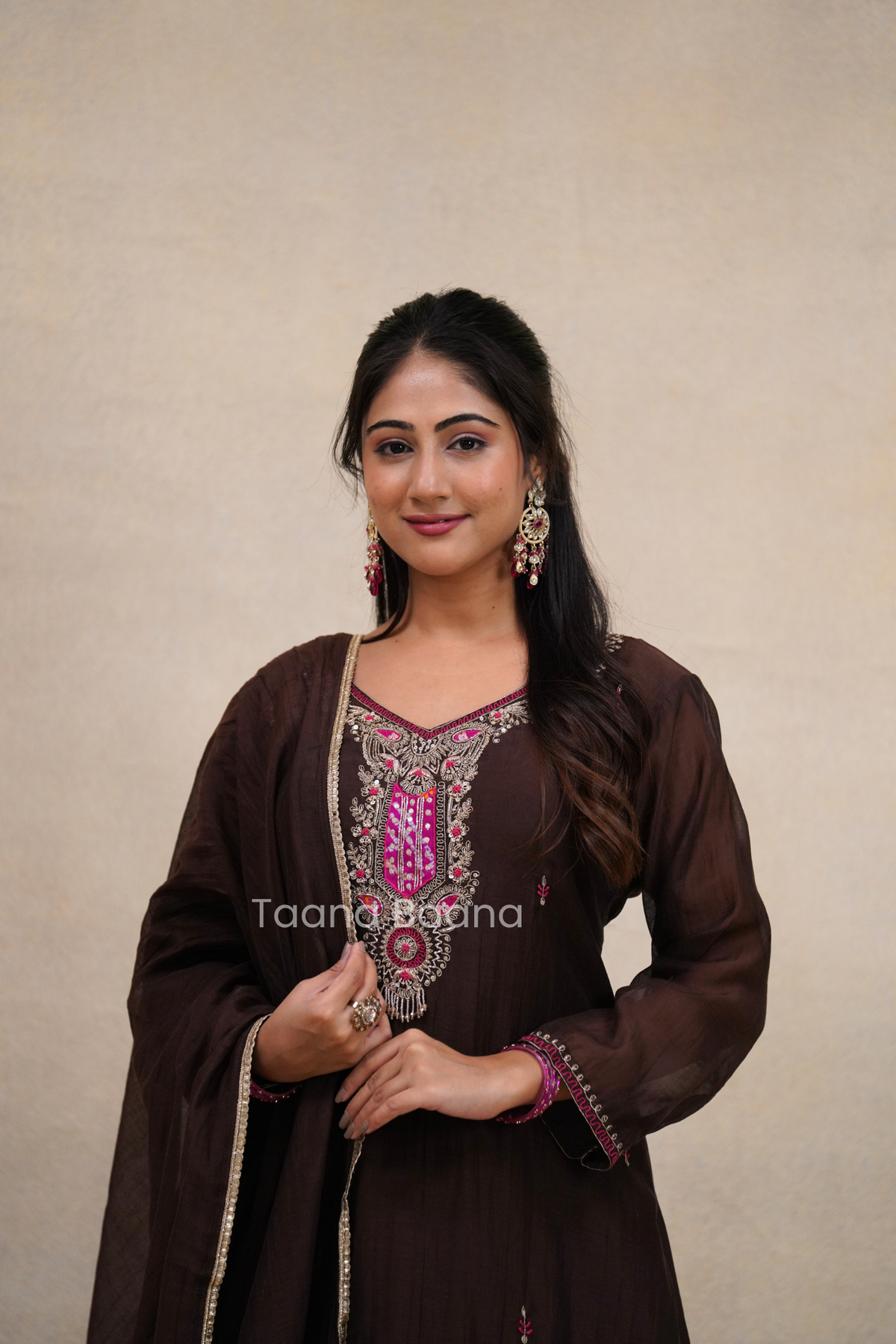 Dupatta Pant Set