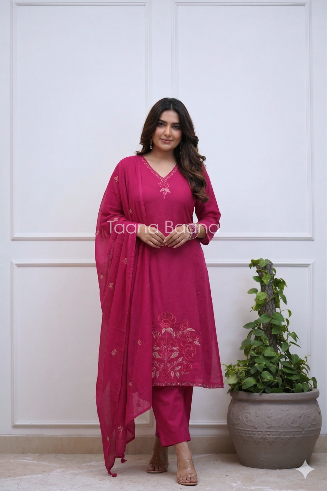 Dupatta Pant Set