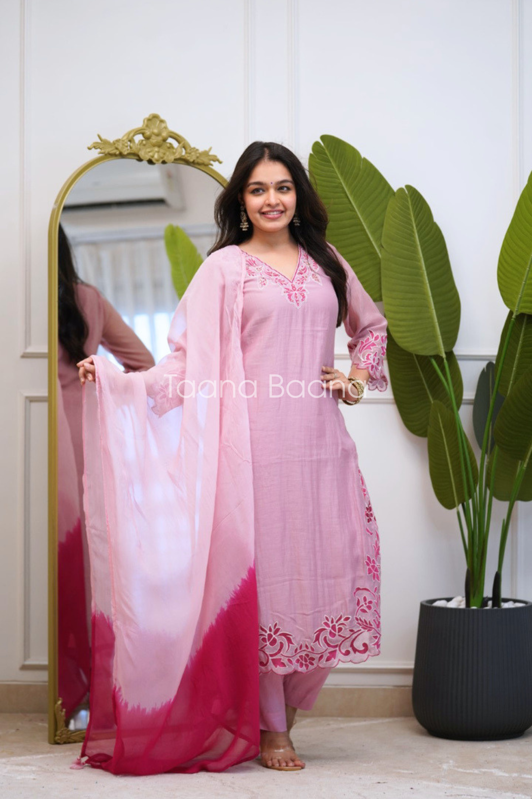 Dupatta Pant Set