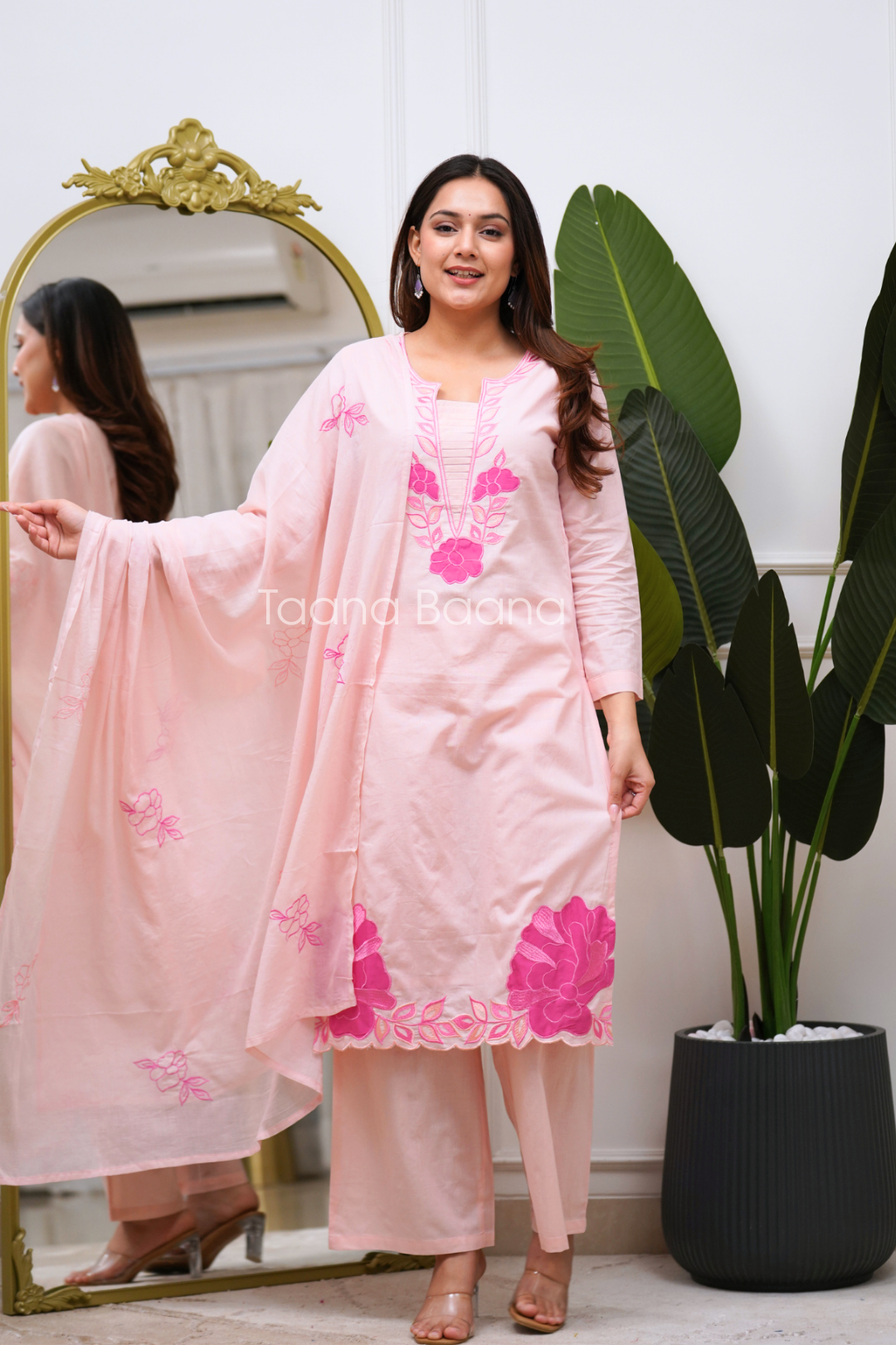 Dupatta Pant Set