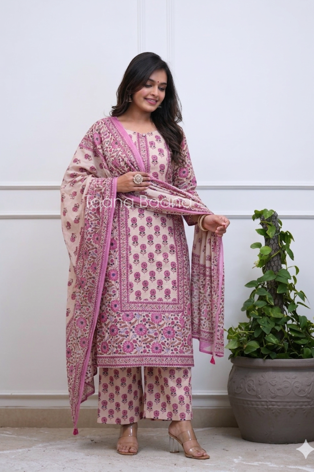 Dupatta Pant Set