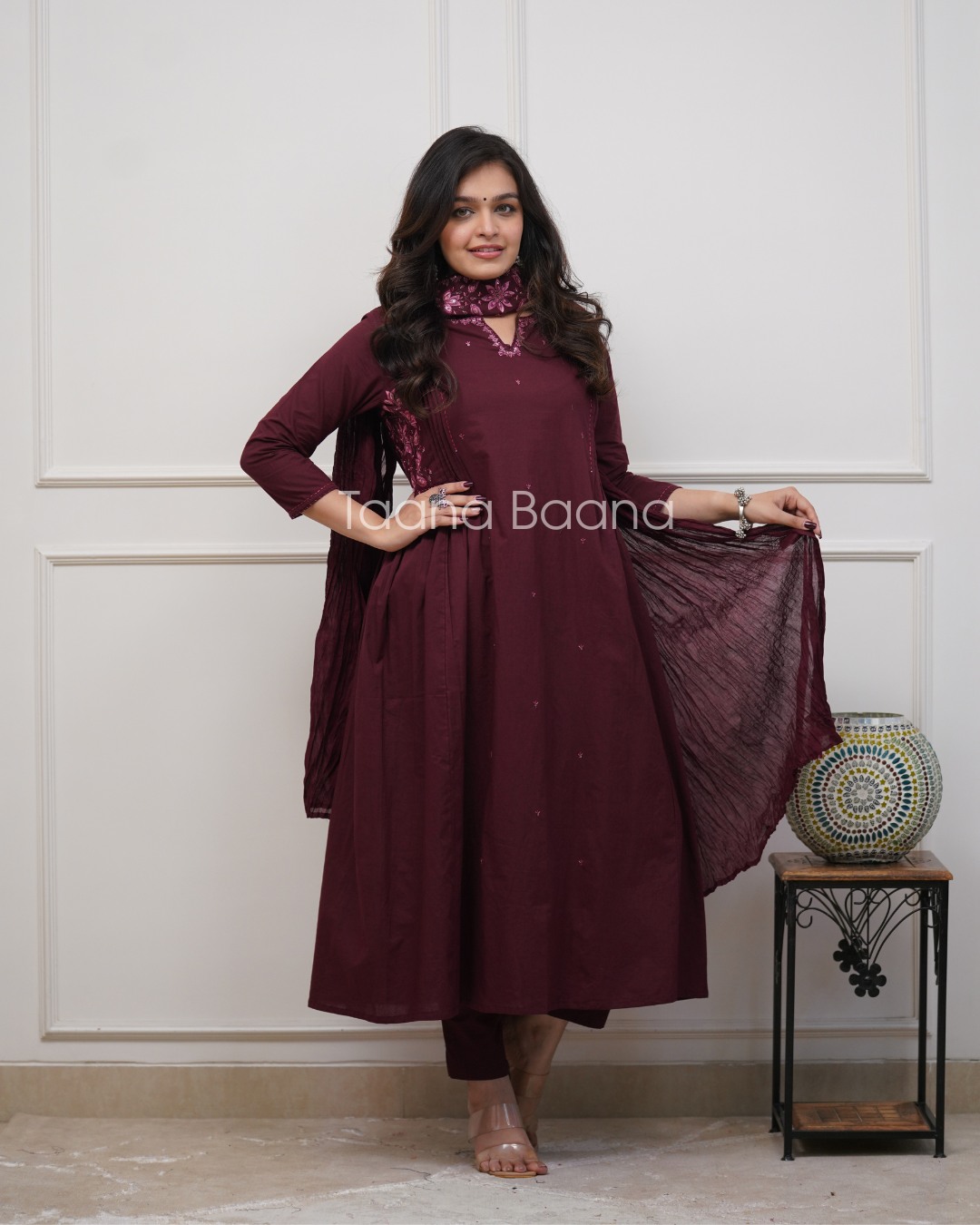 Dupatta Pant Set