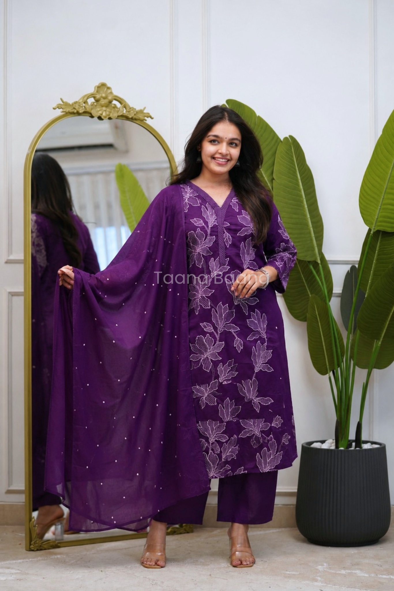 Dupatta Pant Set