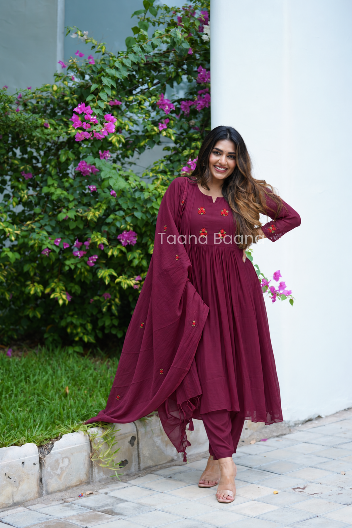 Dupatta Pant Set