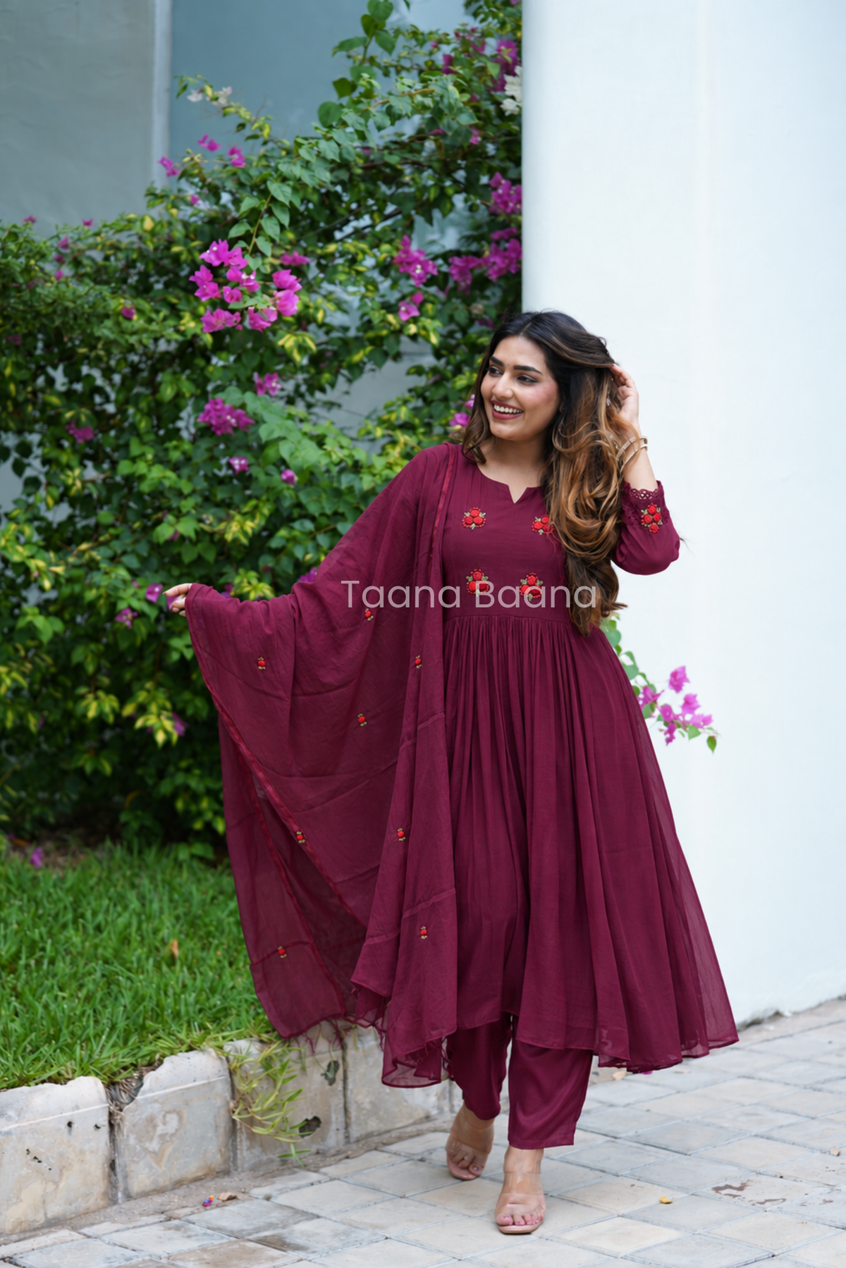 Dupatta Pant Set