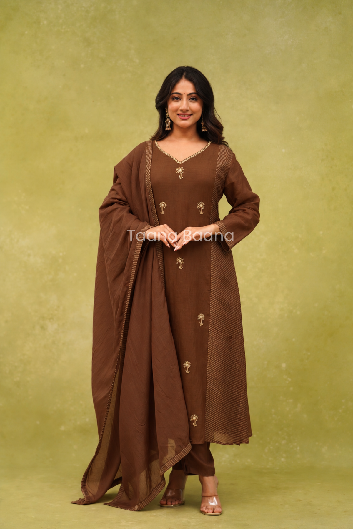 Dupatta Pant Set