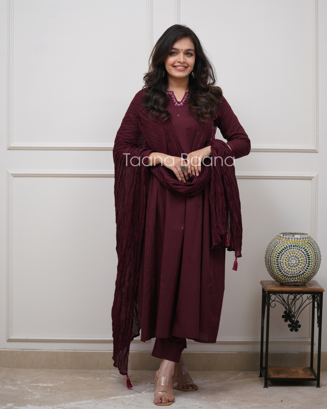 Dupatta Pant Set