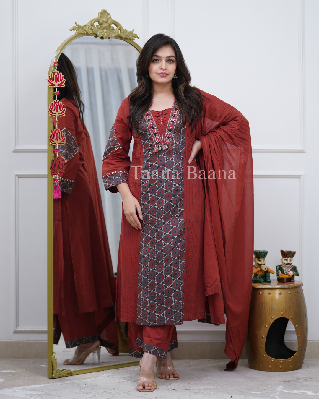 Dupatta Pant Set
