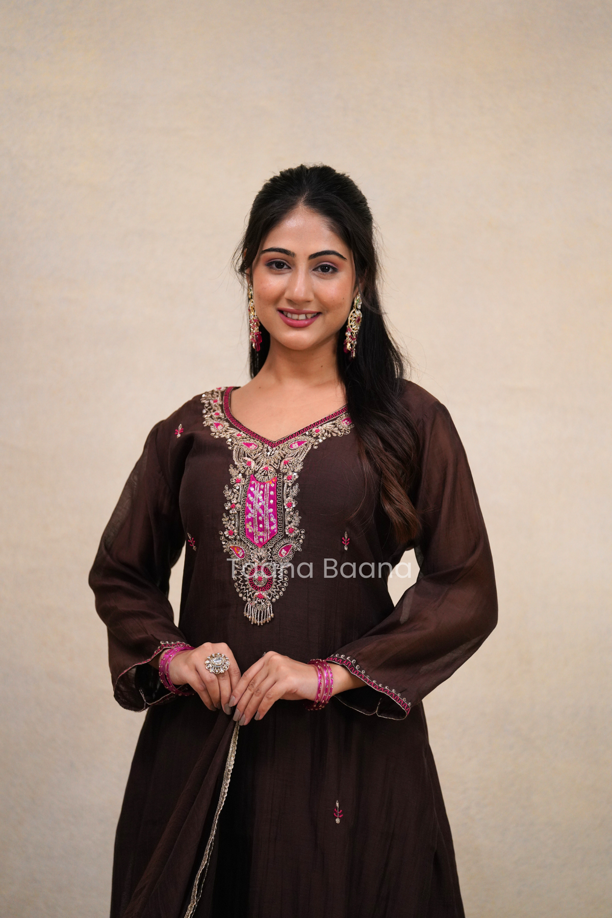 Dupatta Pant Set