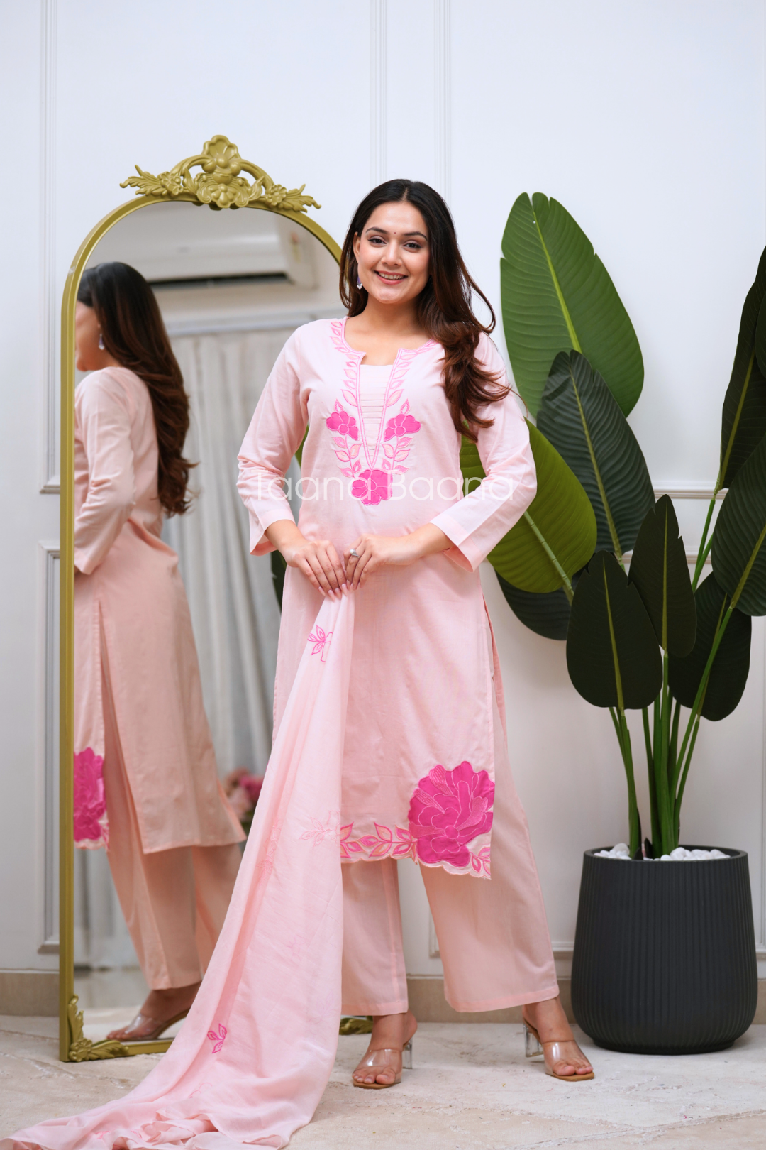 Dupatta Pant Set