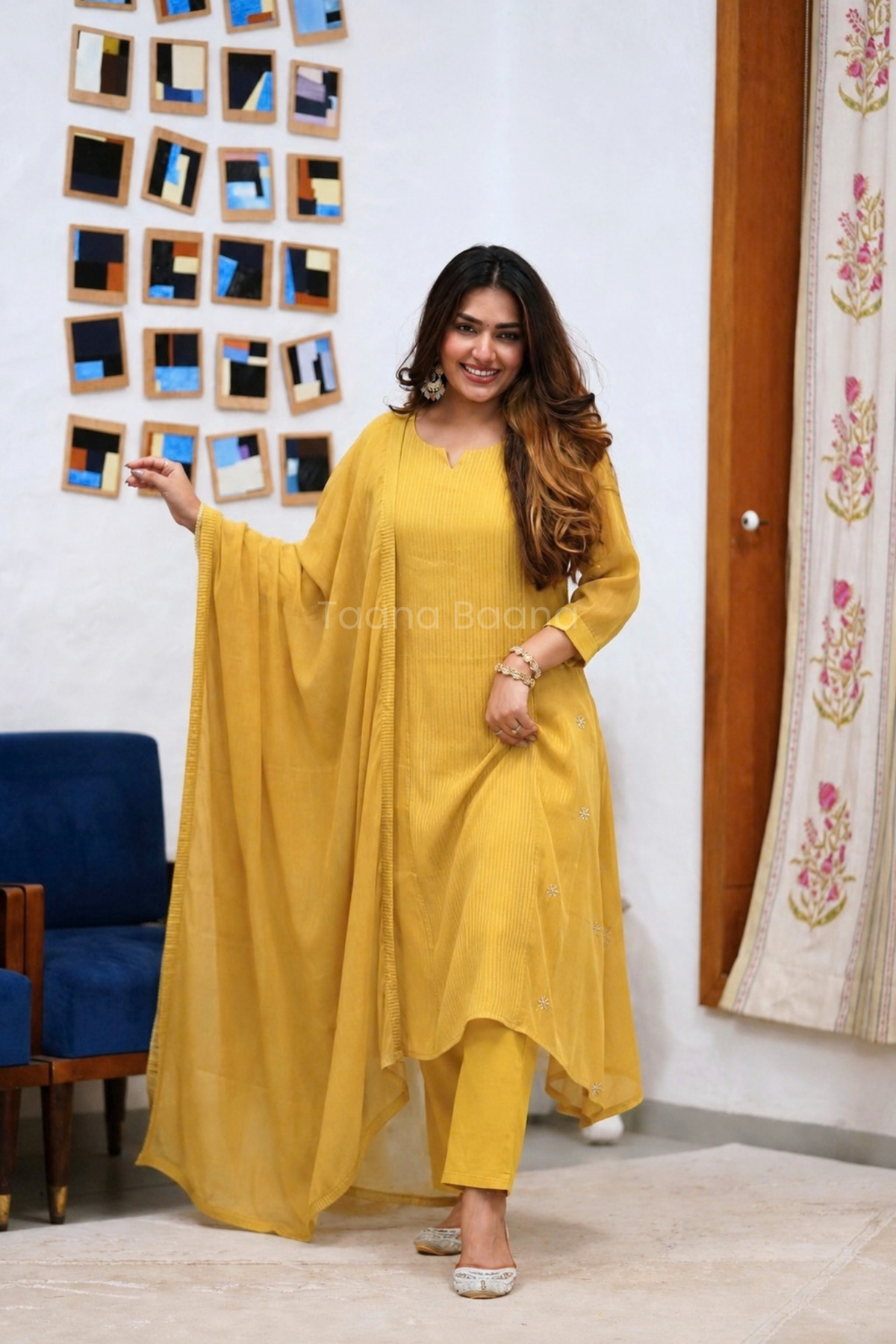 Dupatta Pant Set