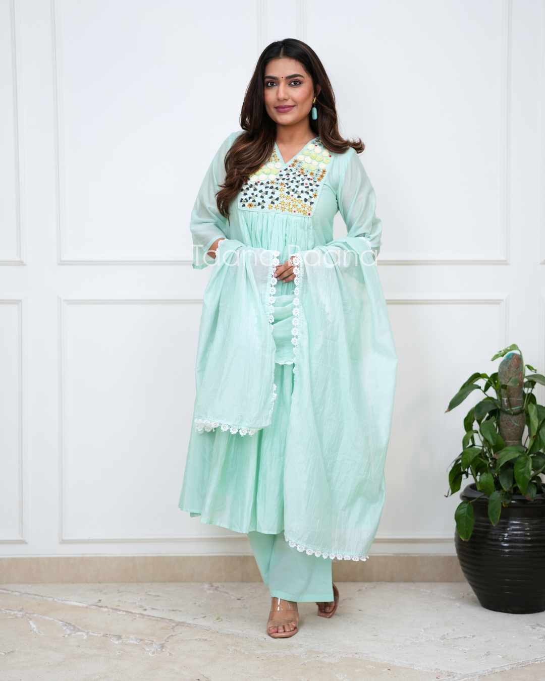 Dupatta Pant Set
