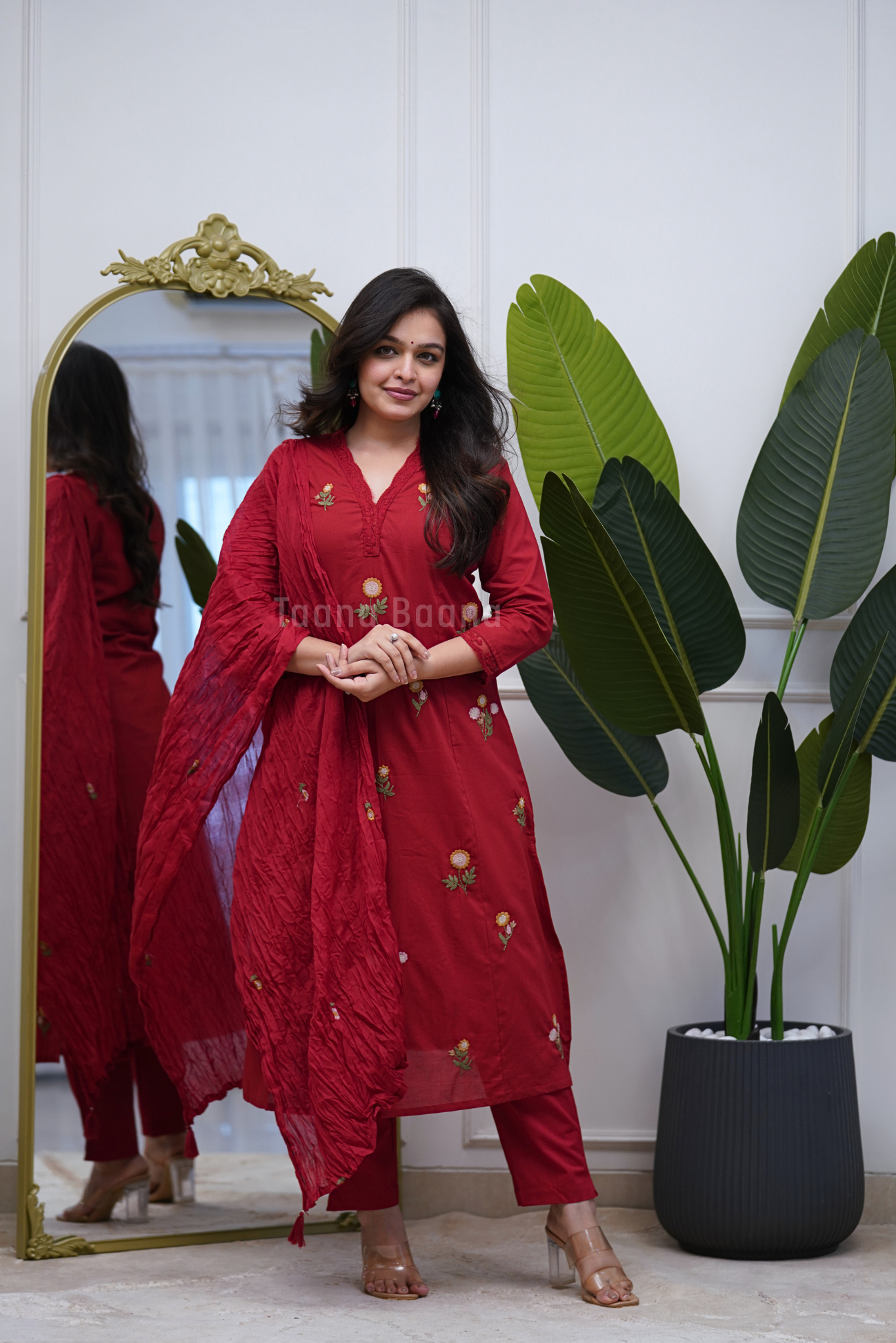 Dupatta Pant Set