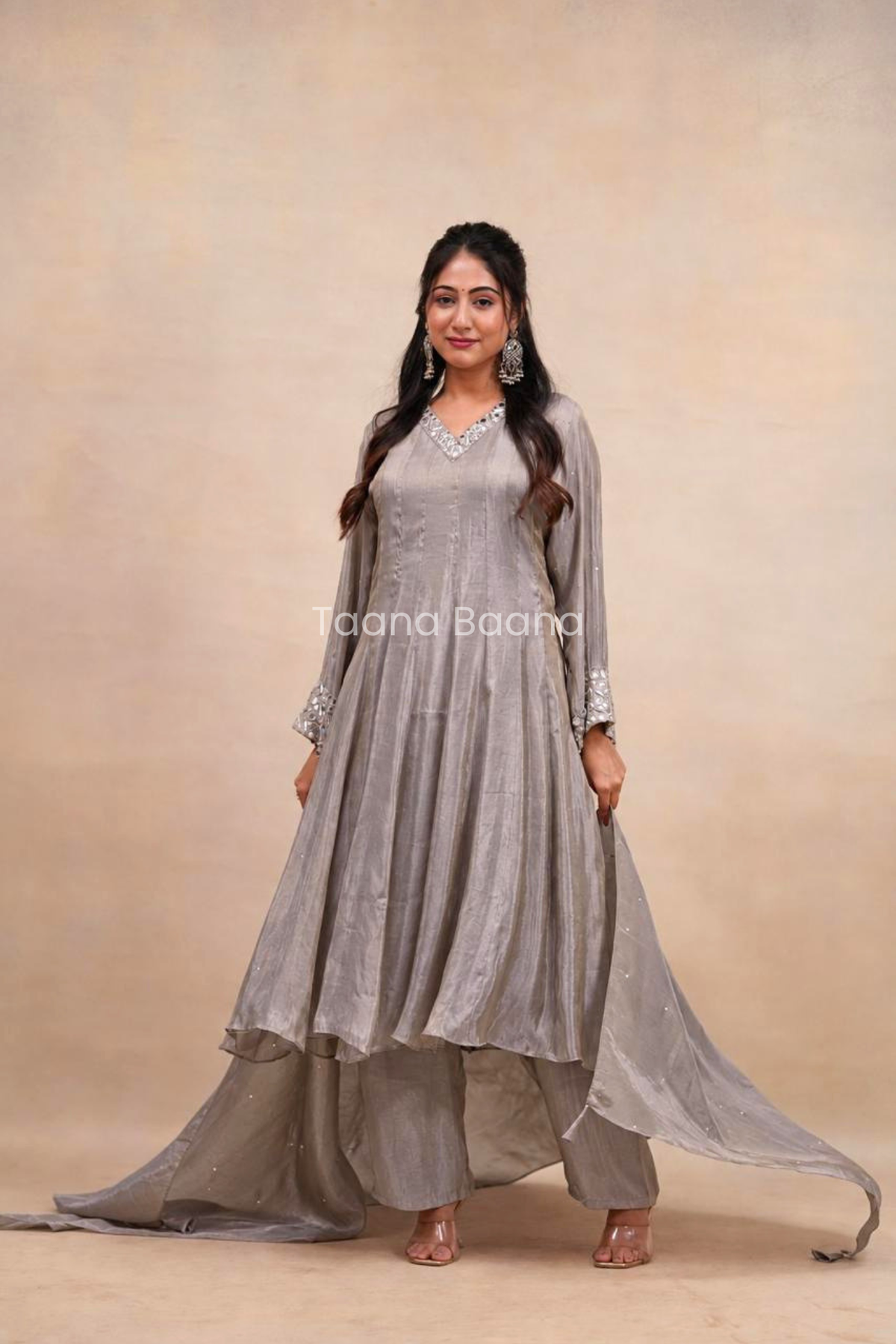 Anarkali Dupatta Set