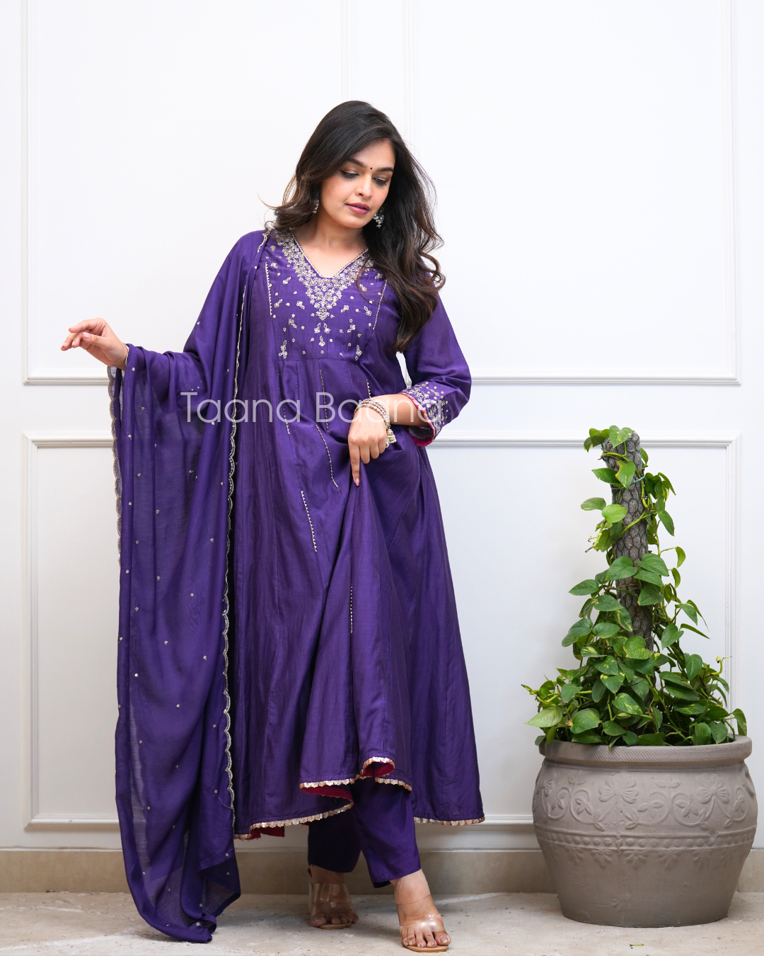 Dupatta Pant Set
