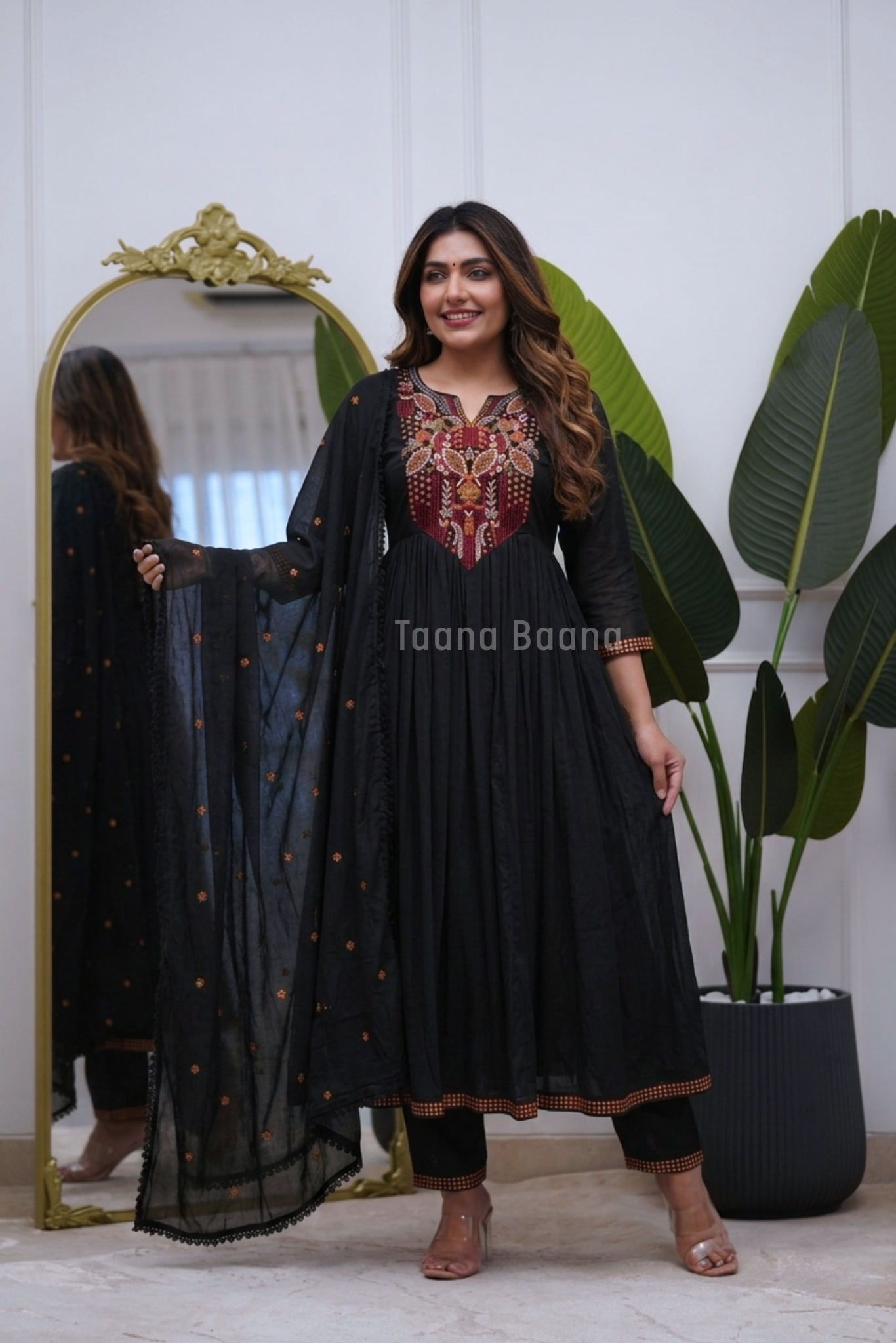 Anarkali Dupatta Set