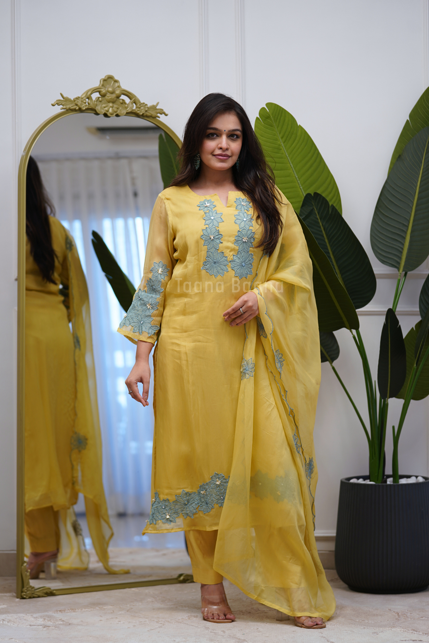 Dupatta Pant Set
