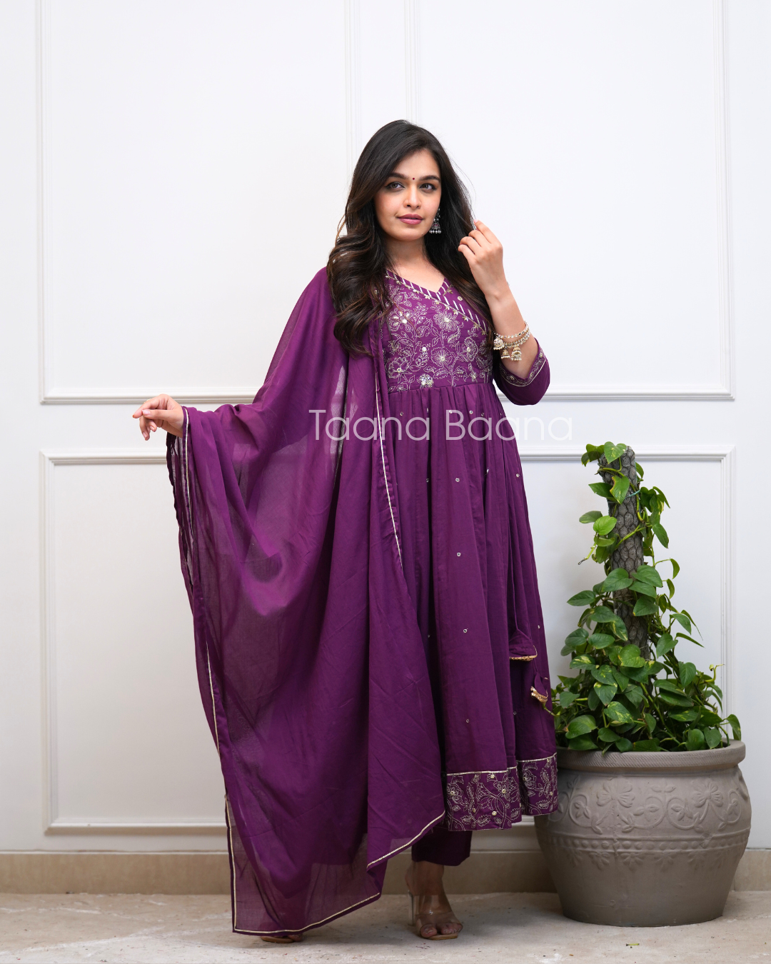 Dupatta Pant Set