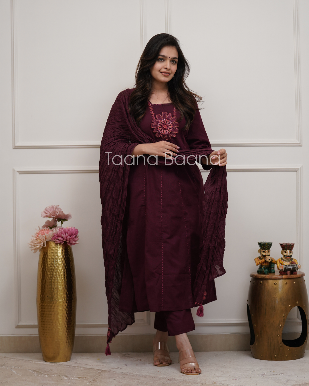 Dupatta Pant Set