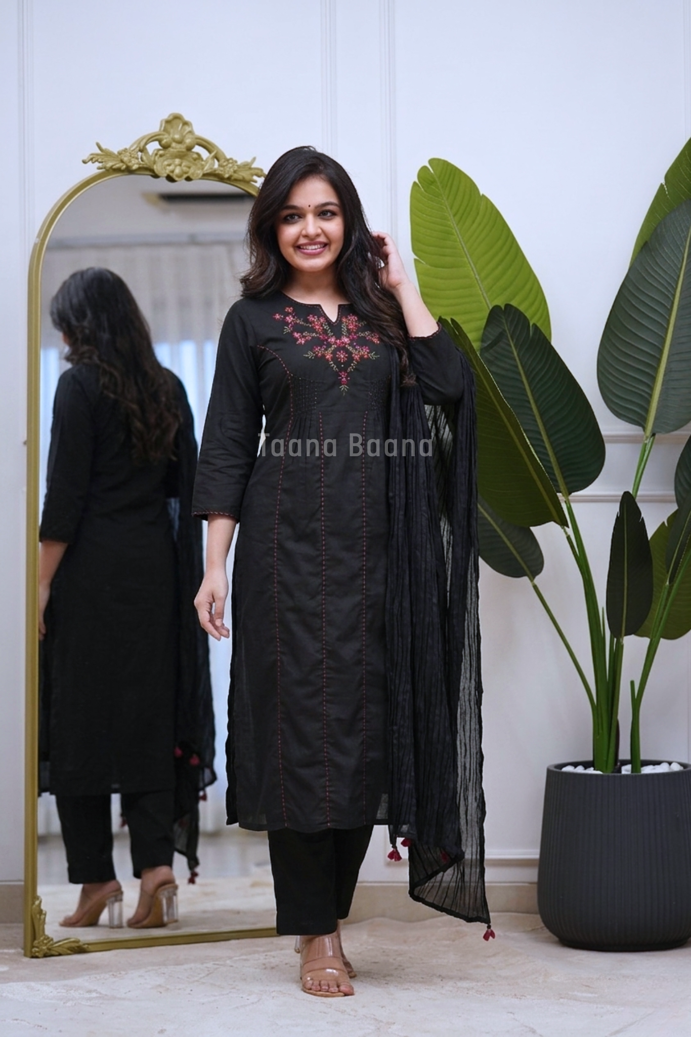 Dupatta Pant Set