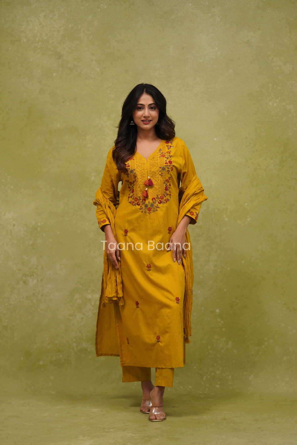 Dupatta Pant Set