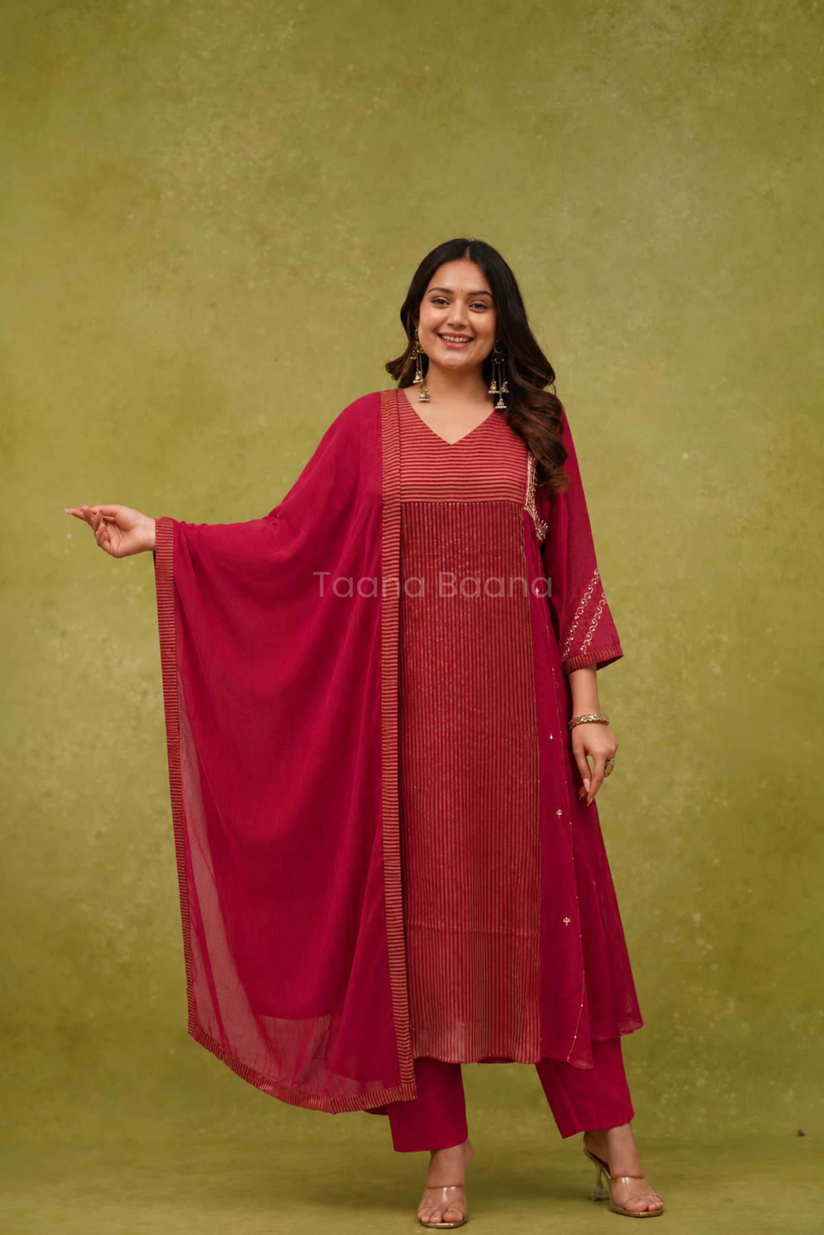 Dupatta Pant Set