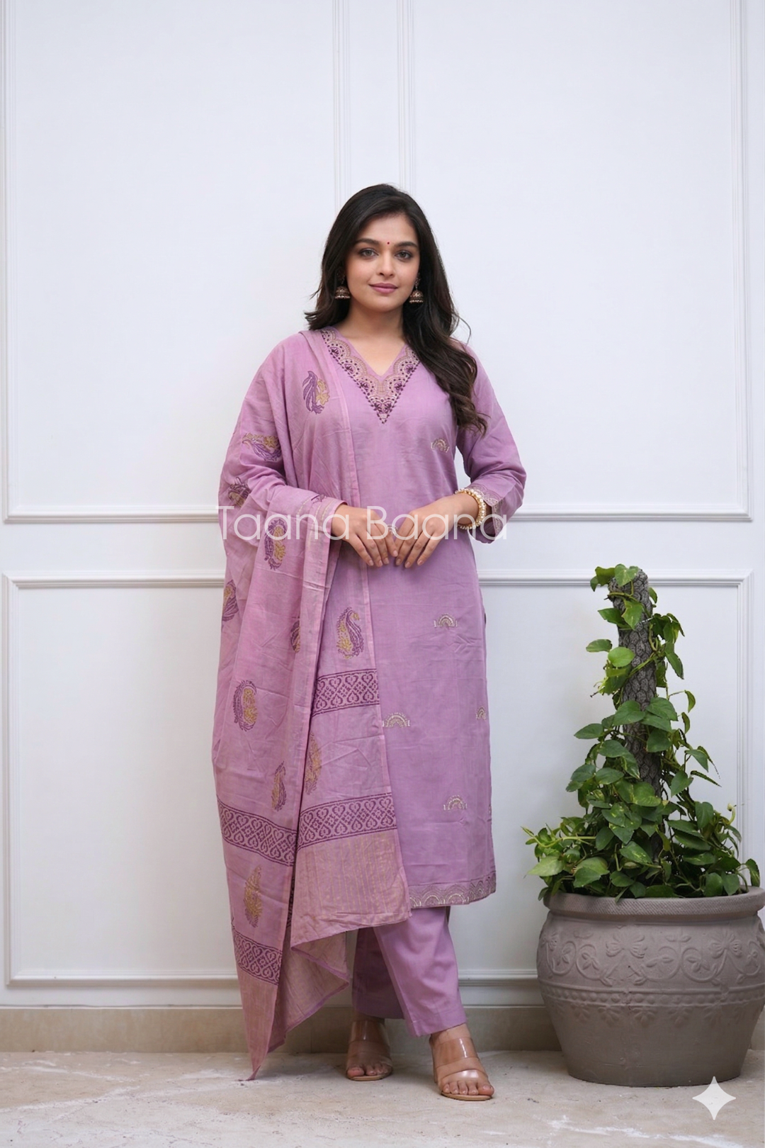 Dupatta Pant Set