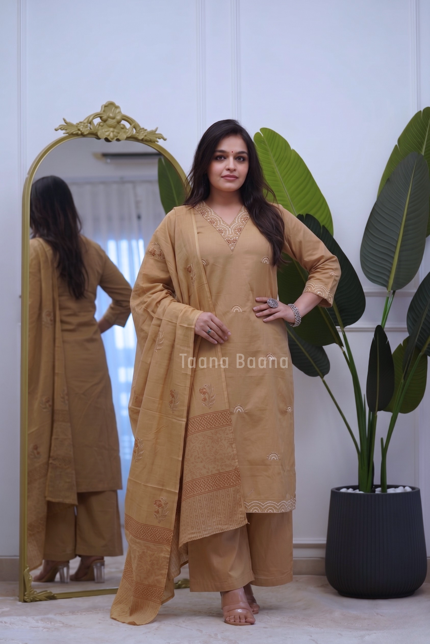 Dupatta Pant Set