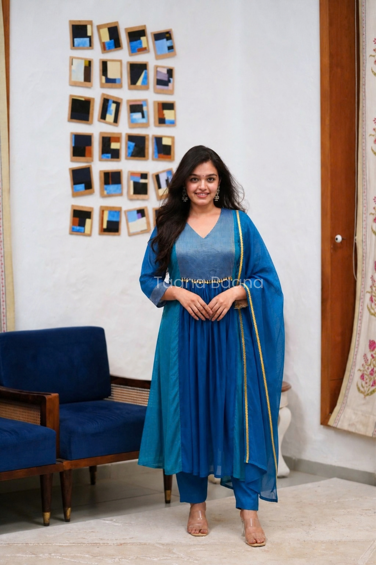 Dupatta Pant Set
