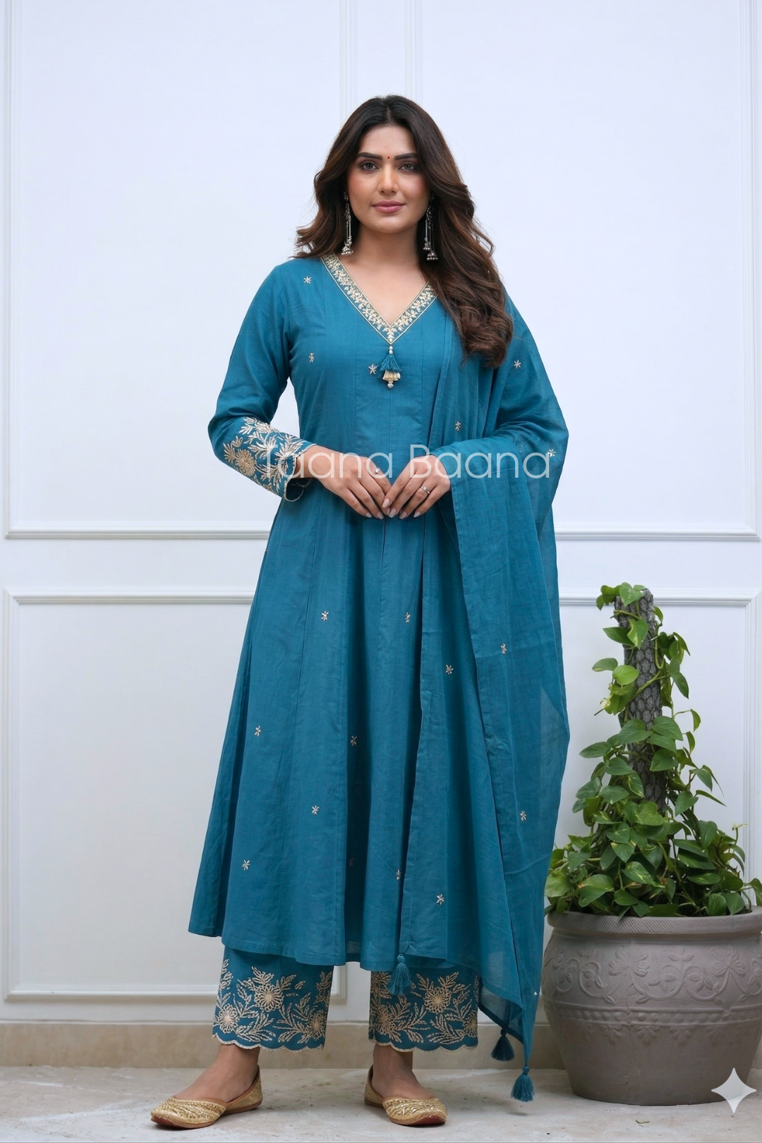 Dupatta Pant Set