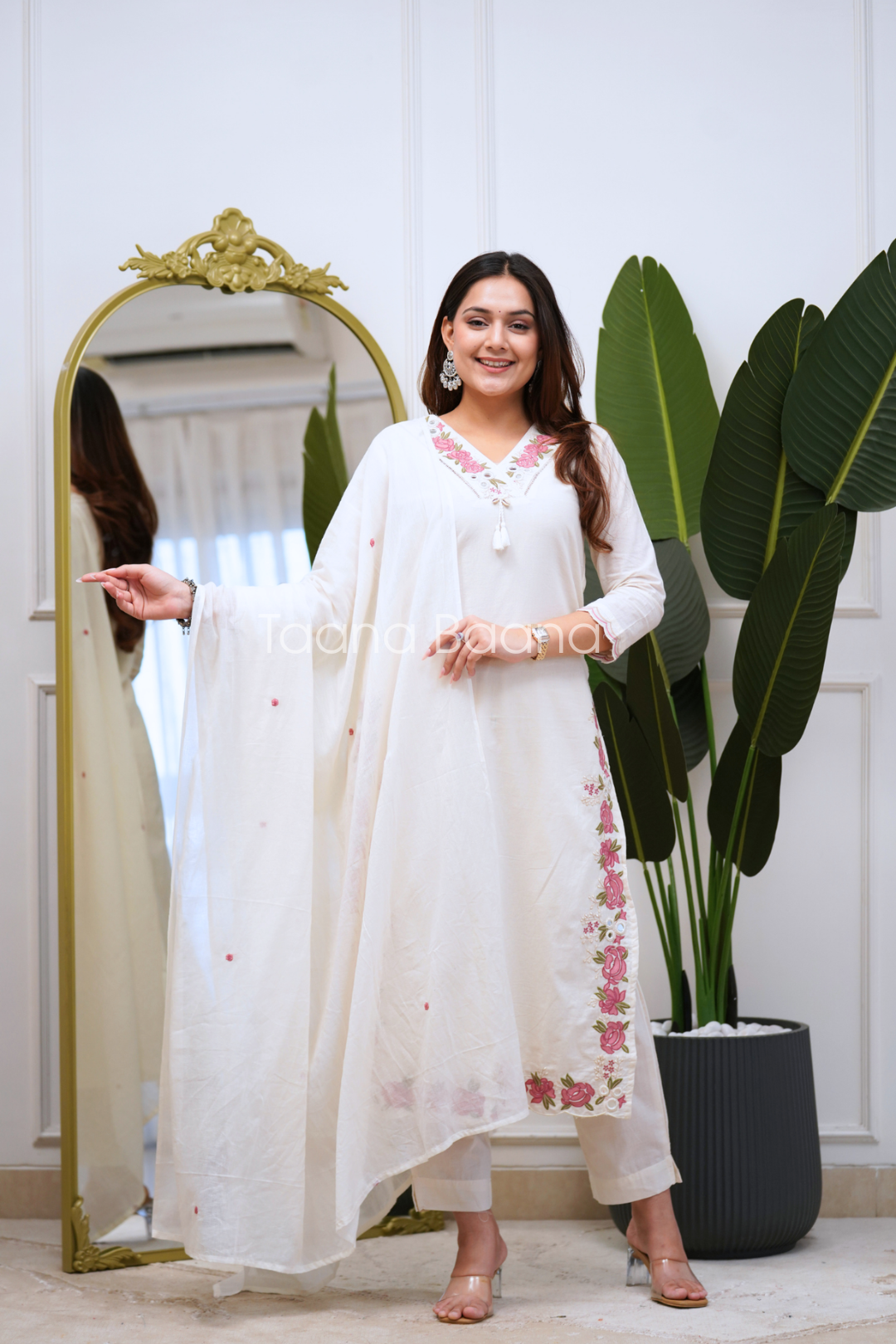 Dupatta Pant Set