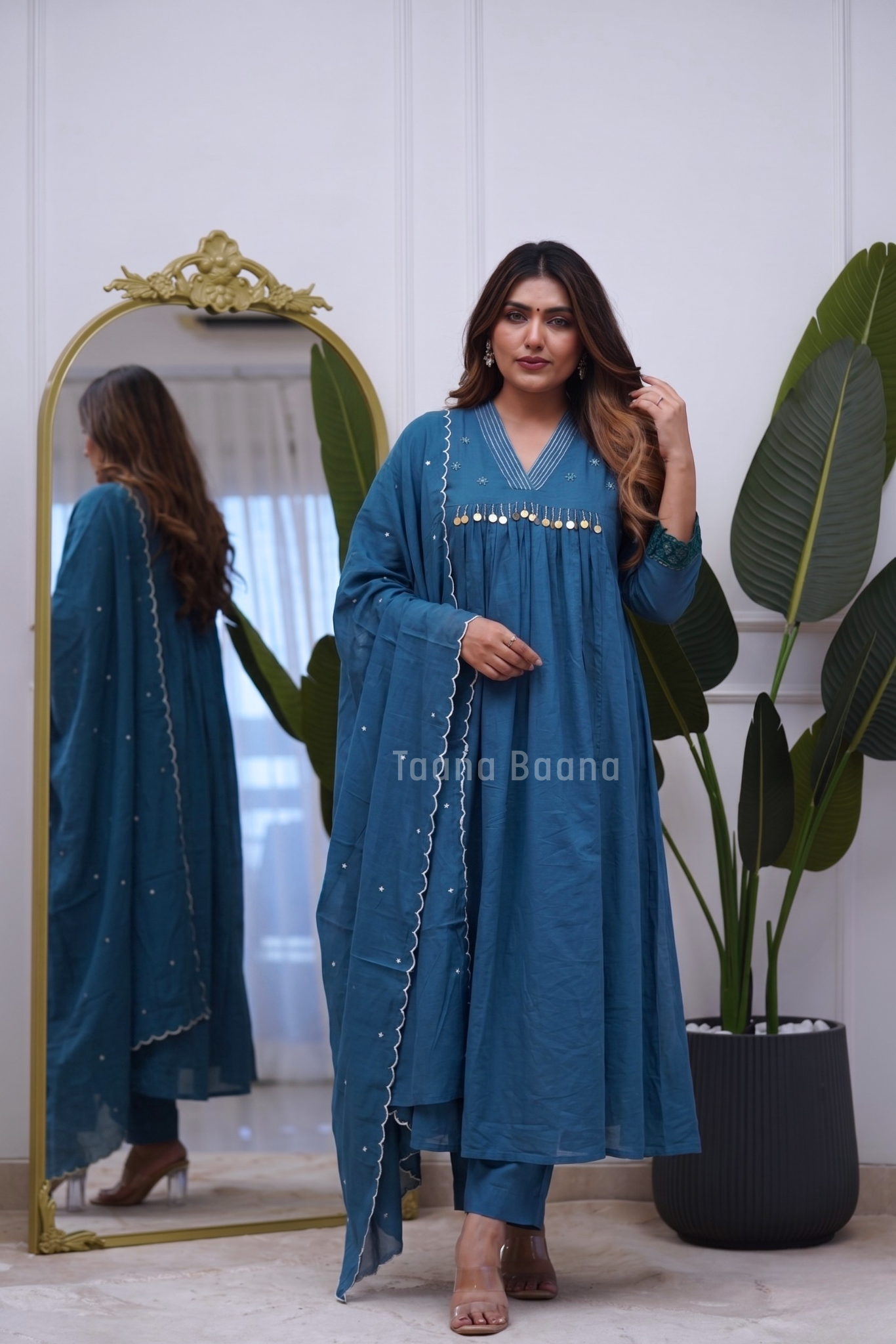 Dupatta Pant Set