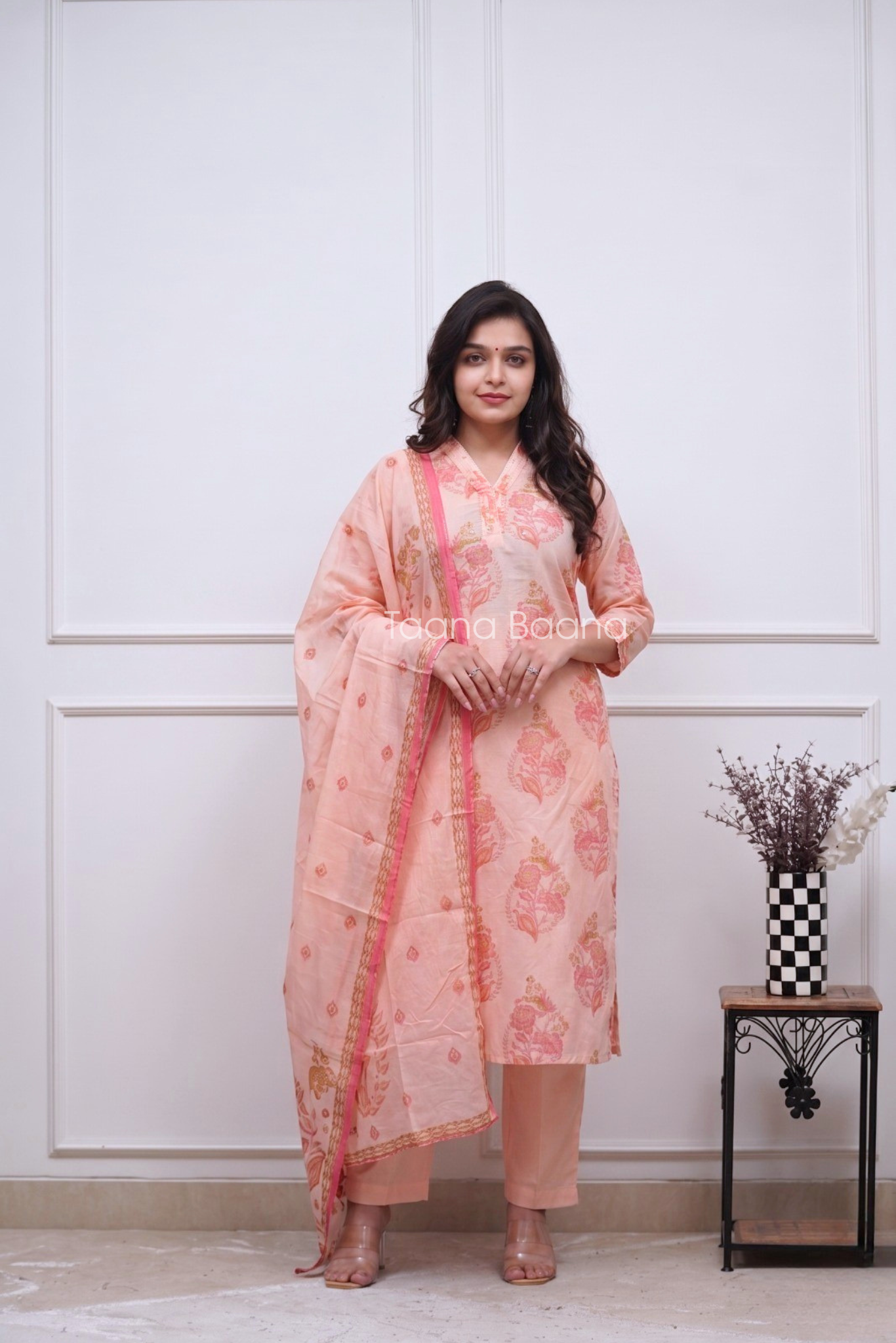 Dupatta Pant Set