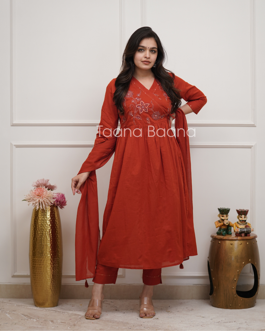 Dupatta Pant Set