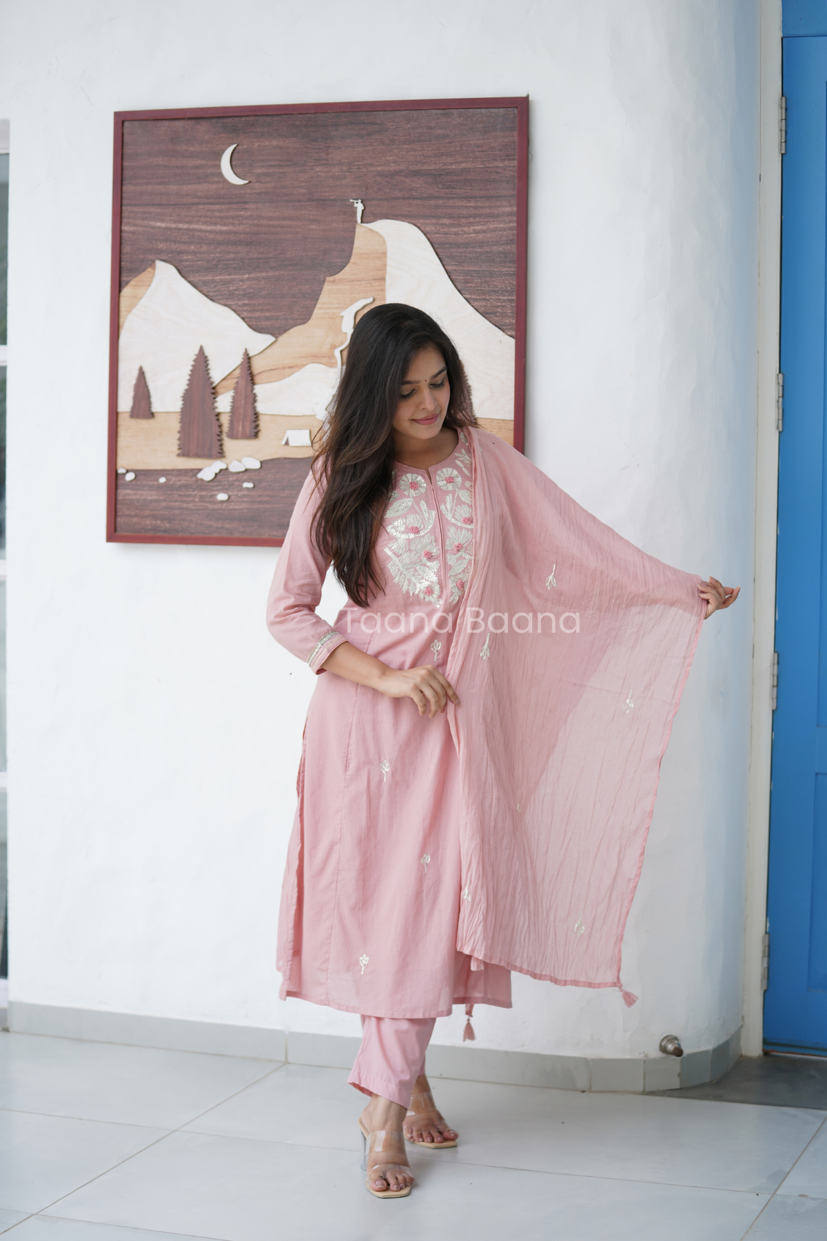 Dupatta Pant Set