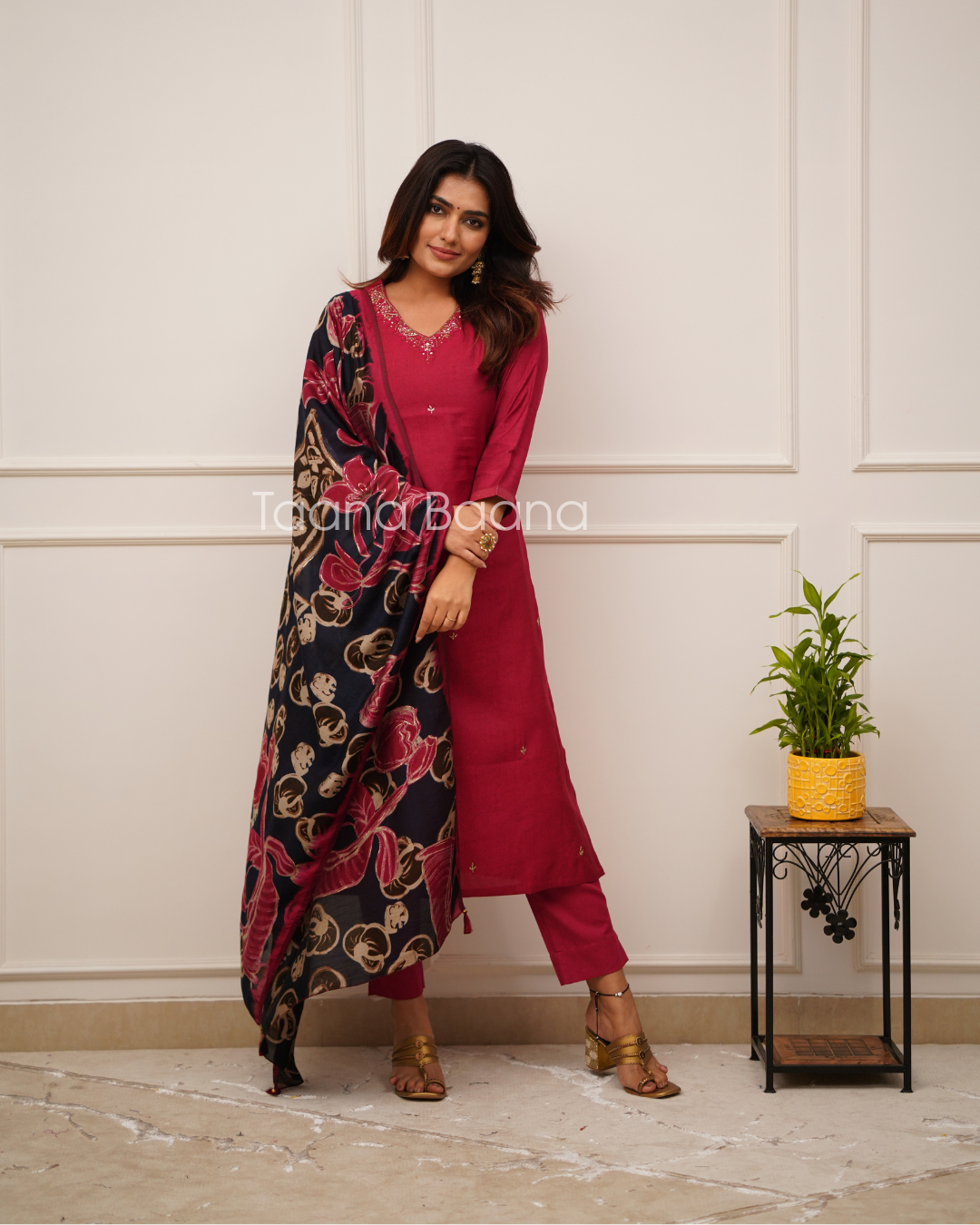 Dupatta Pant Set