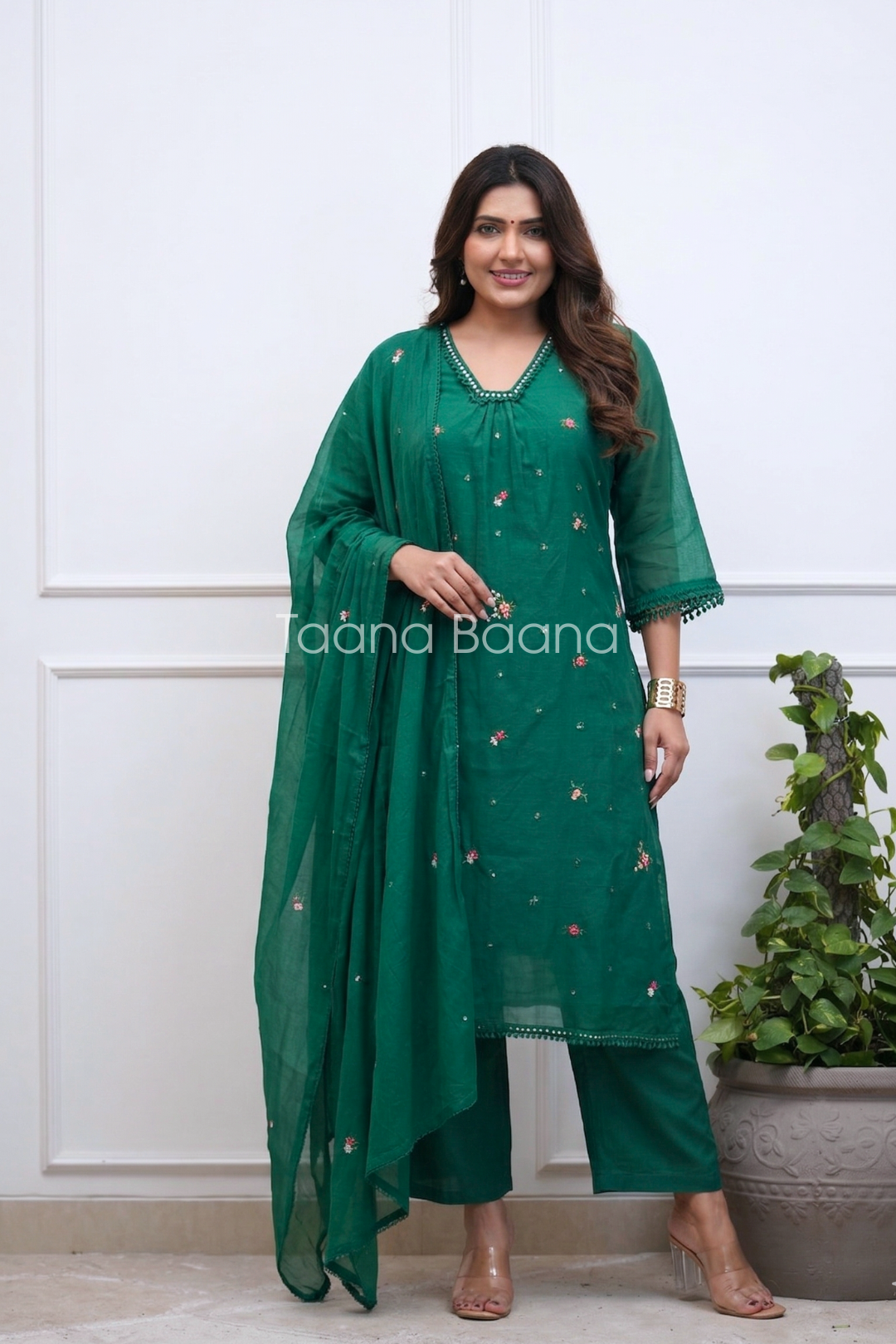 Dupatta Pant Set