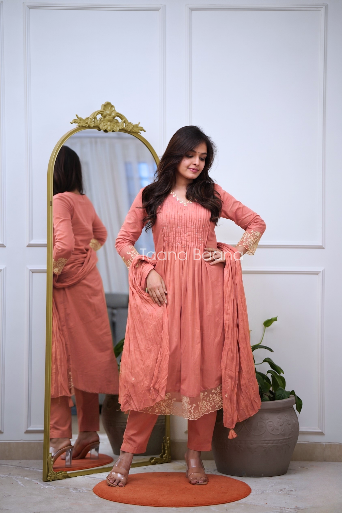 Dupatta Pant Set