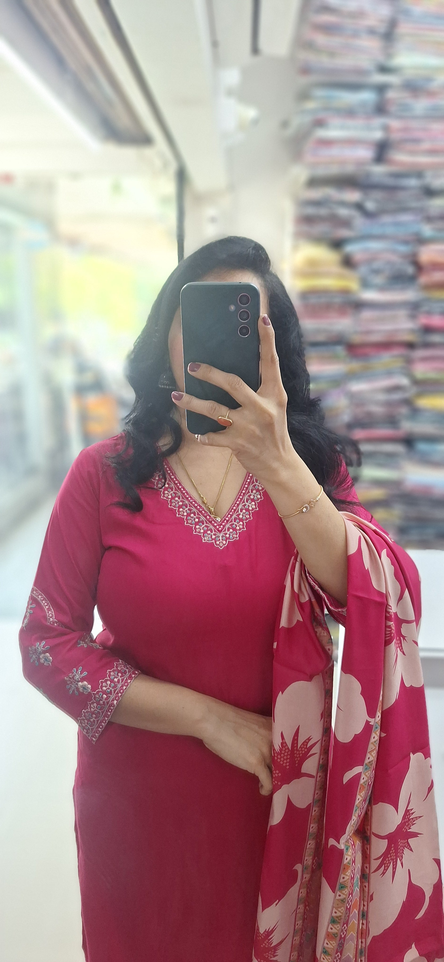 Dupatta Pants Set
